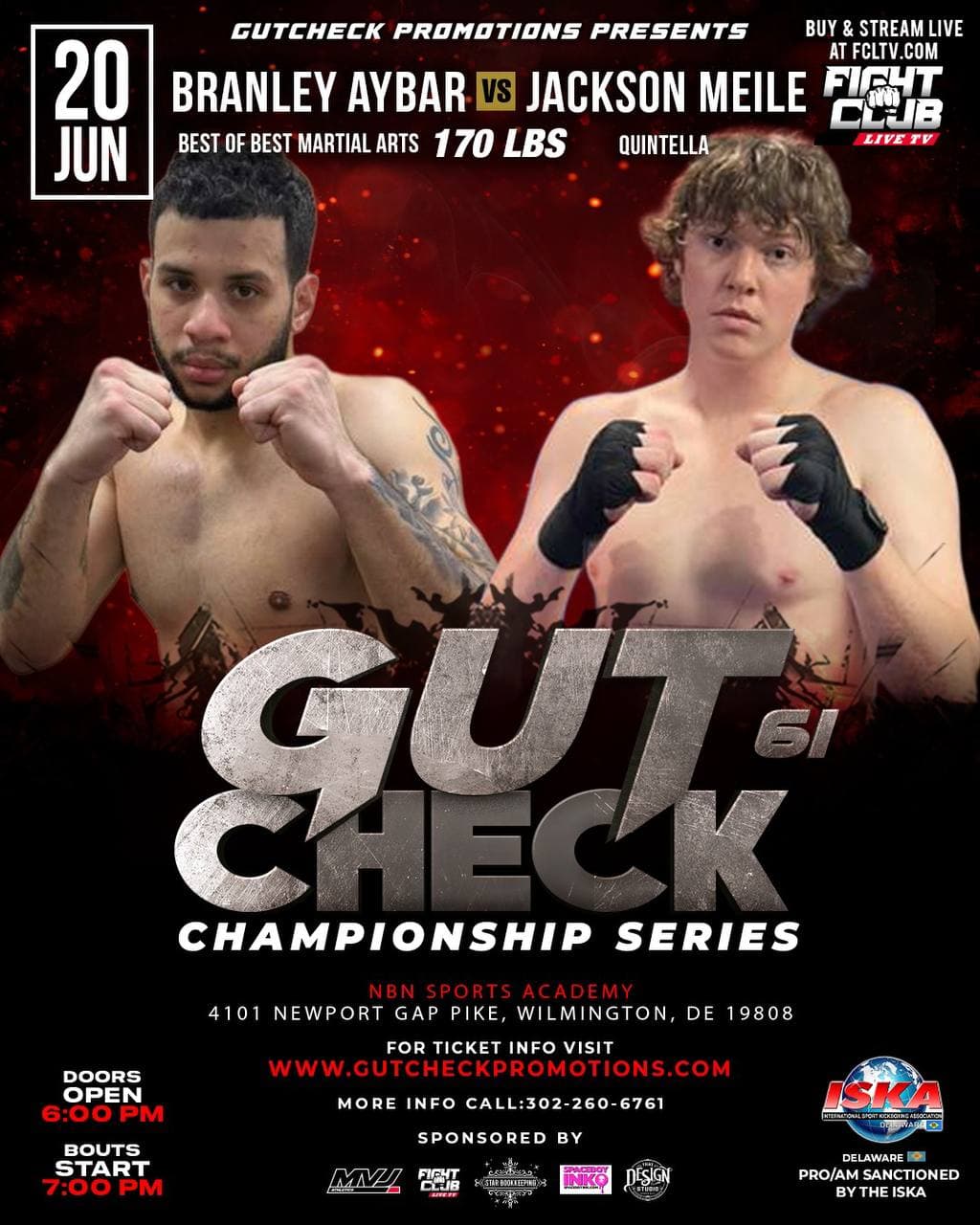 Branley Aybar vs Jackson Meile